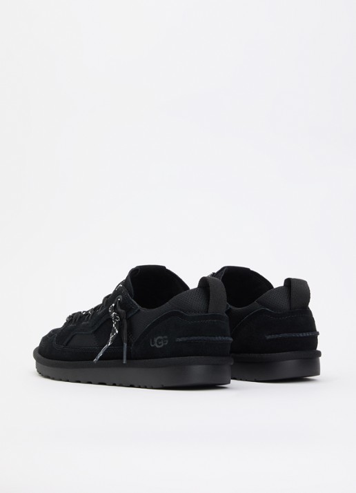 UGG Minimel sneaker met suède details - achterkant 5 zwart