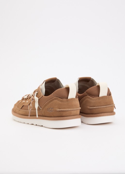 UGG Minimel sneaker van suède - achterkant 2 lichtbruin