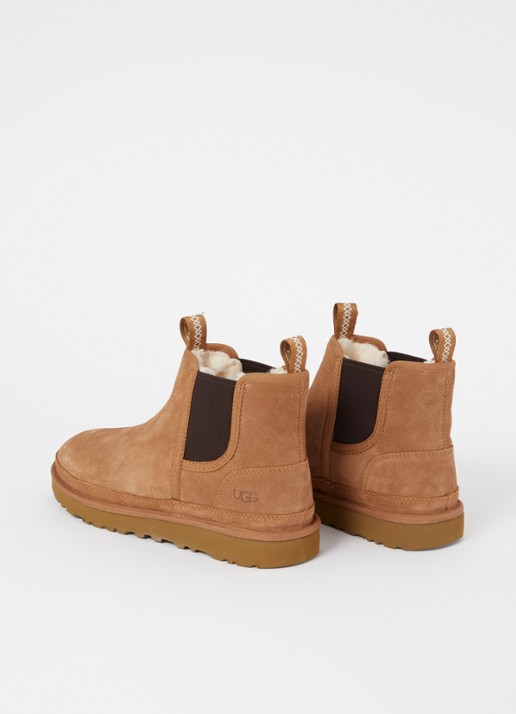 UGG Neumel chelsea boot van suède - detail 2 camel