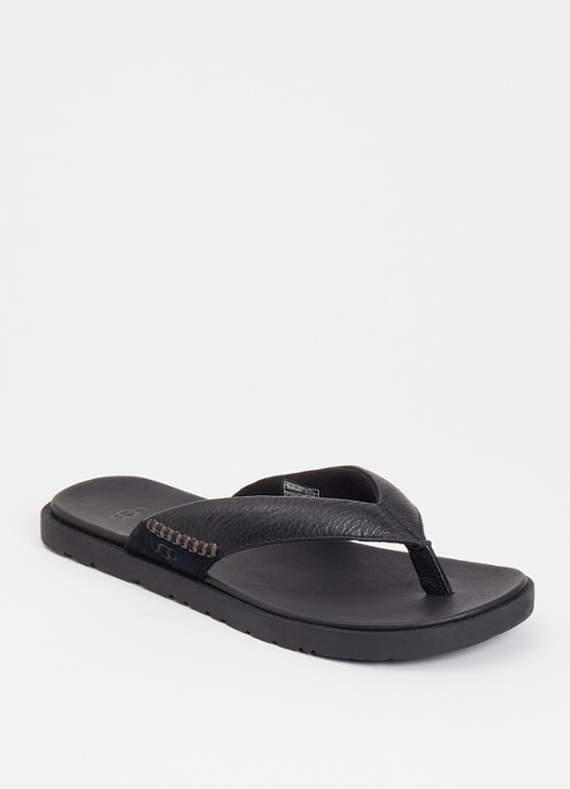 UGG Seaside II Flip slipper van leer