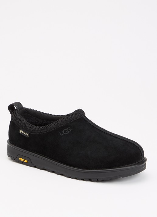 UGG Tasman GTX instapper van suède - voorkant 5 zwart