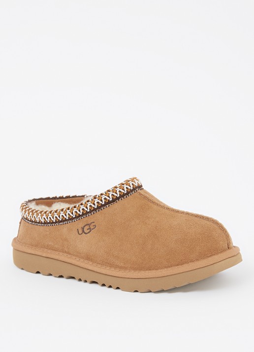 UGG Tasman II instapper van suède - voorkant 4 camel