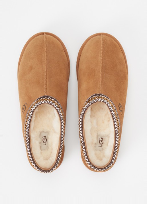 UGG Tasman II instapper van suède - detail 2 camel