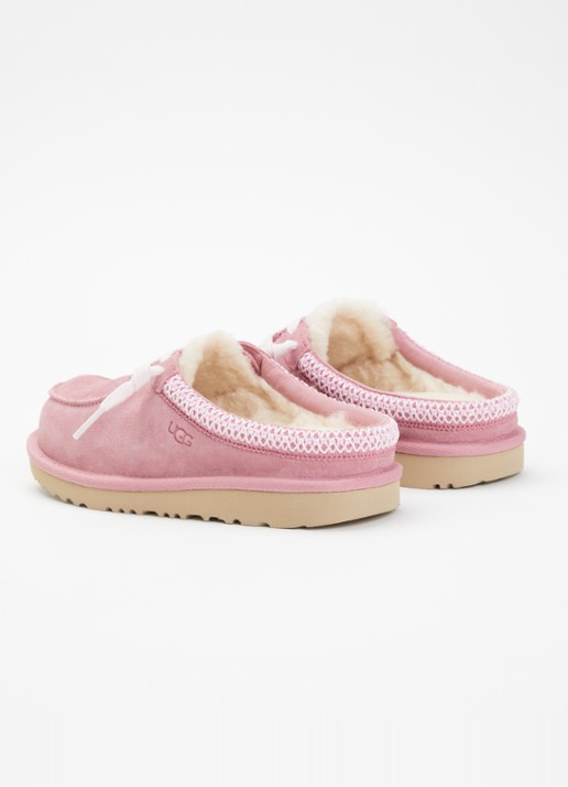 UGG Tasman instapper van suède - achterkant 4 roze