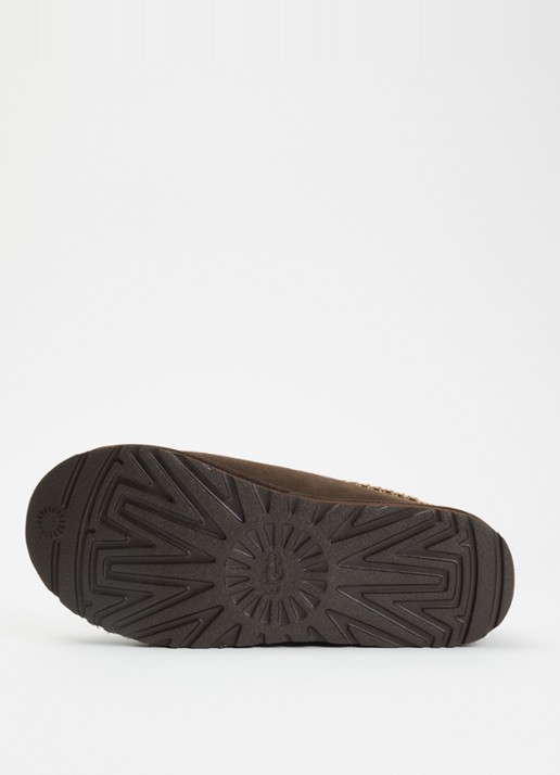 UGG Tasman ll instapper van suède - detail 4 donkerbruin