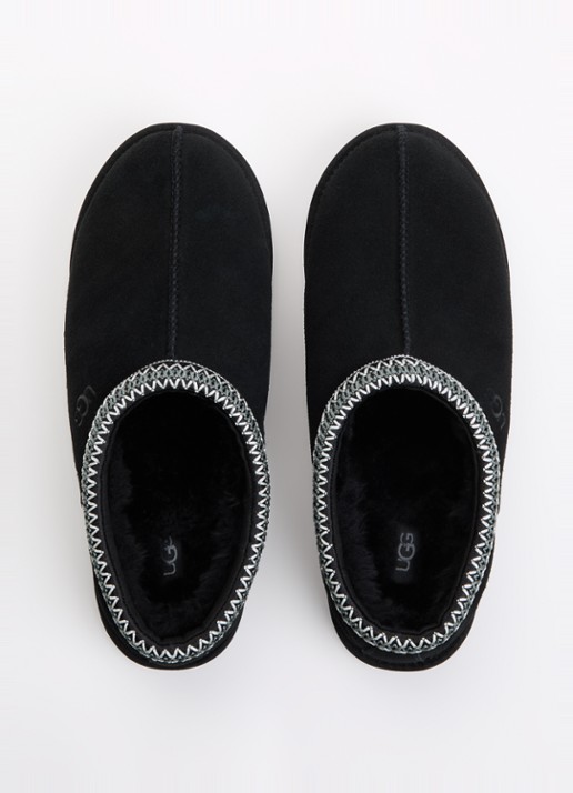 UGG Tasman ll instapper van suède - detail 4 zwart
