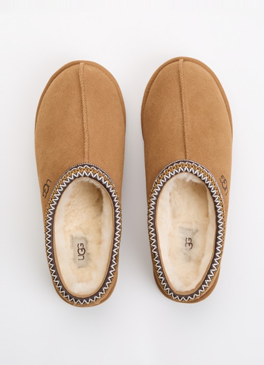 UGG Tasman ll instapper van suède - detail 3 camel