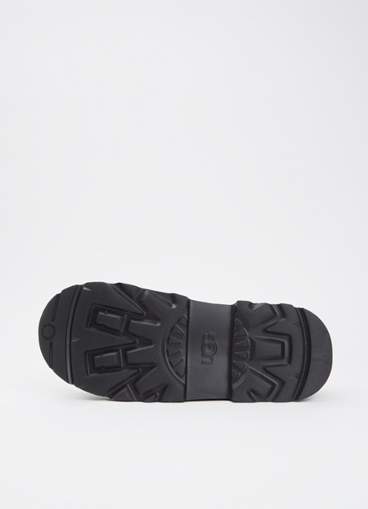 UGG Tasman Lug instappers van suède - detail 3 zwart