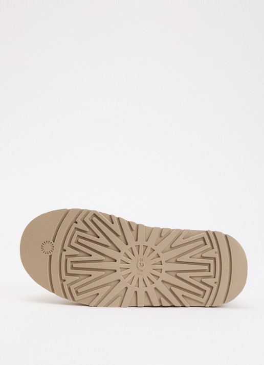 UGG Taz Plains muiltje met panterprint - detail 3 beige