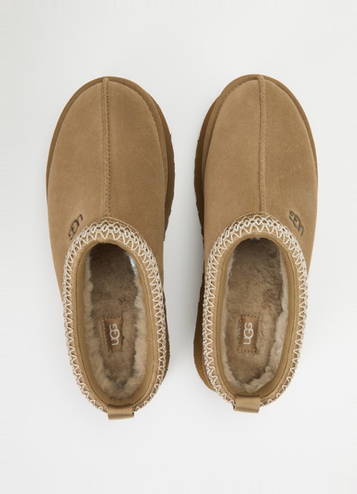 UGG Tazz ll instapper van suède met plateauzool - detail 3 lichtbruin