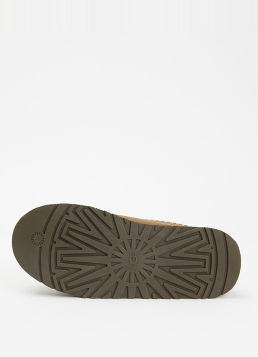 UGG Tazz ll instapper van suède met plateauzool - detail 4 lichtbruin