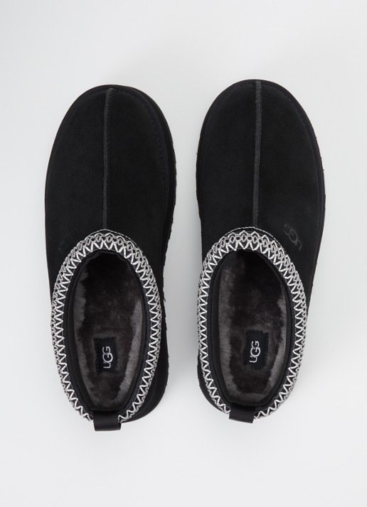 UGG Tazz ll instapper van suède met plateauzool - detail 3 zwart