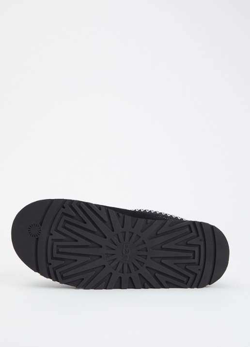 UGG Tazz ll instapper van suède met plateauzool - detail 4 zwart