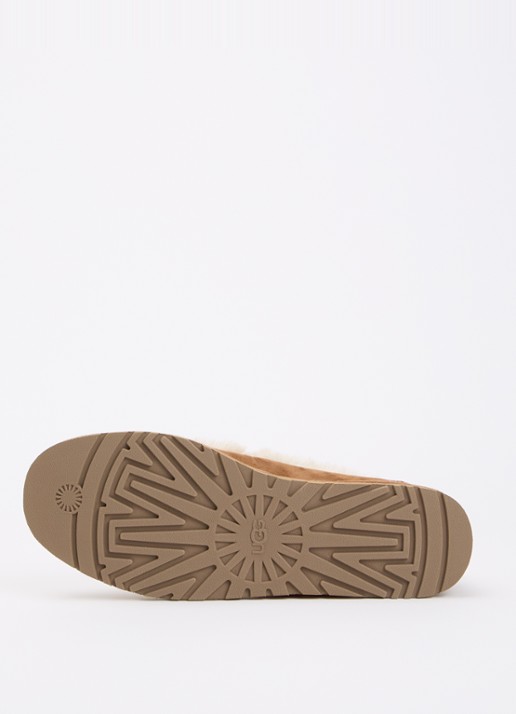 UGG Zora ballerina van suède - detail 5 camel
