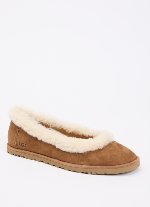UGG Zora ballerina van suède