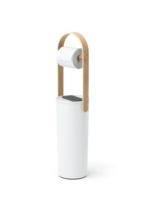 Umbra Bellwood toiletrolhouder - voorkant 3 wit