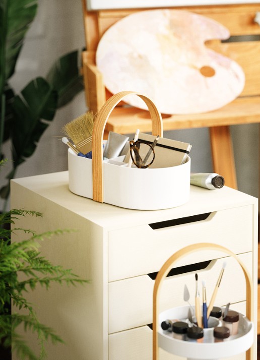 Umbra Bellwood wandrek 65 x 24 cm  - detail 3 wit