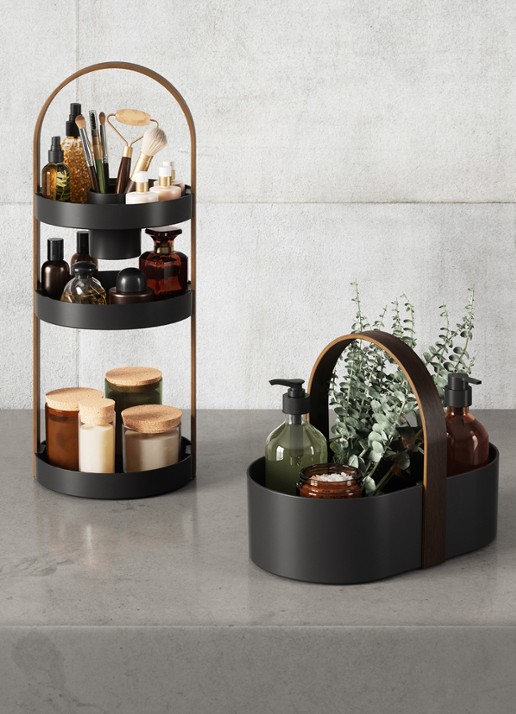 Umbra Bellwood wandrek 65 x 24 cm  - detail 3 zwart
