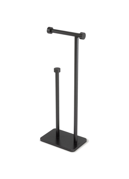Umbra Cappa toiletrolhouder - voorkant zwart