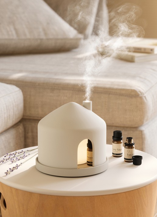 Umbra Casita geurdiffuser - voorkant 2 zand