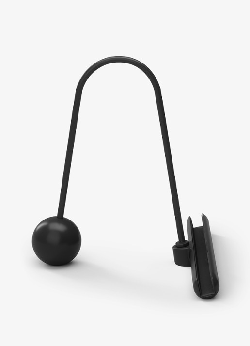 Umbra Estique kapstok met deurhaak 39 cm - detail 3 zwart