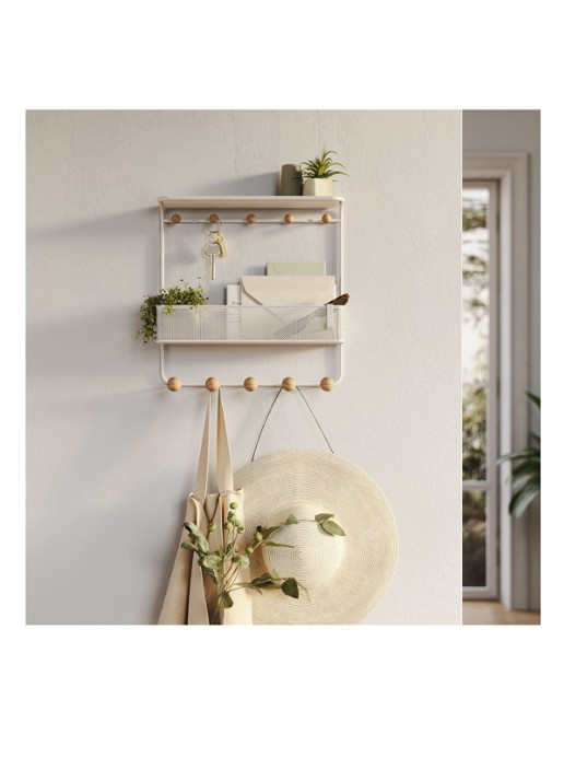 Umbra Estique wandrek 31 x 32 cm - detail 7 wit