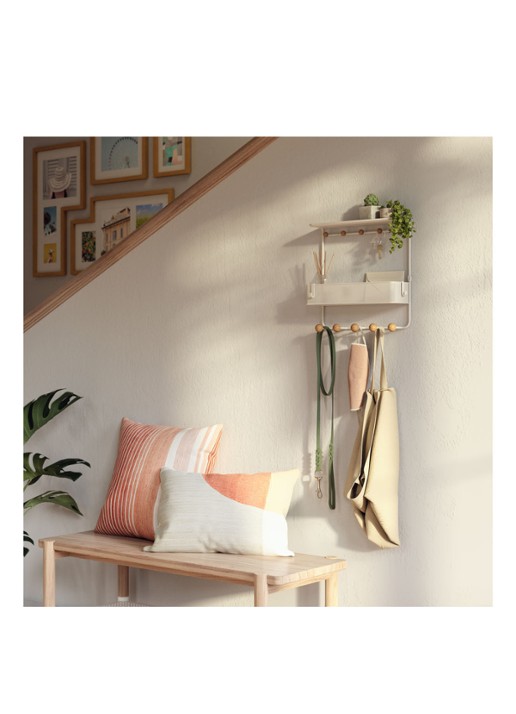 Umbra Estique wandrek 31 x 32 cm - voorkant 3 wit