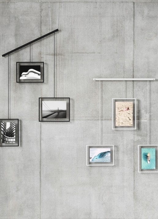 Umbra Exhibit fotolijst set van 3 - achterkant 5 zwart