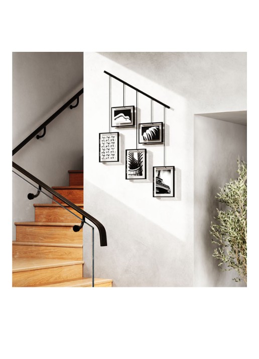 Umbra Exhibit Multi fotodisplay - voorkant 3 zwart