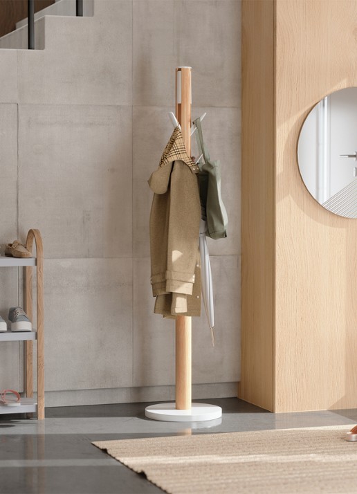 Umbra Flapper kapstok 168 cm - achterkant 3 beige