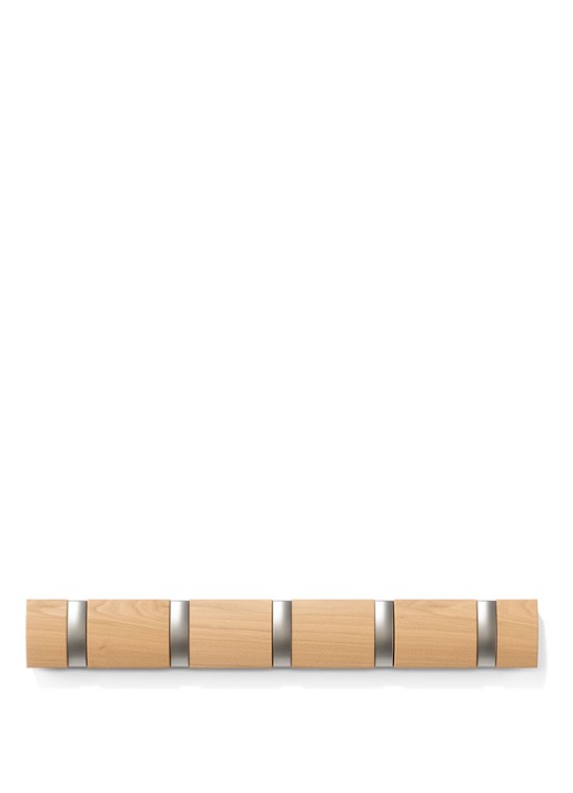 Umbra Flip 5 Hook kapstok van hout
