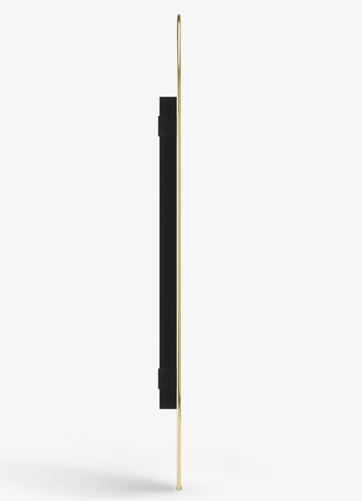 Umbra Hubba wandspiegel 91 x 45 cm - detail 3 zilver