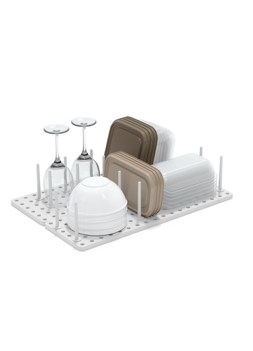 Umbra Peggy keukenorganizer 55 x 15 x 10 cm - voorkant 2 wit