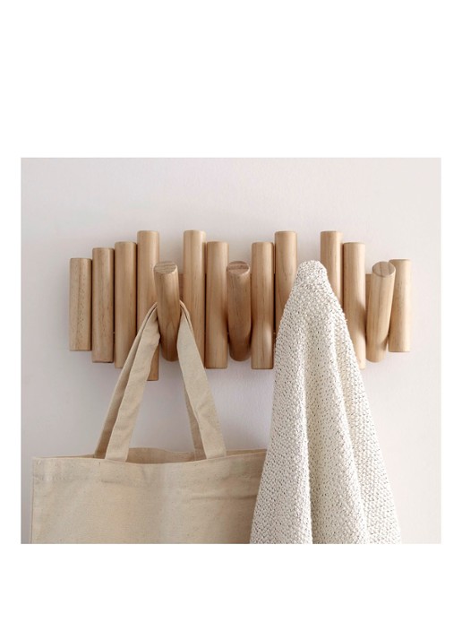 Umbra Picket kapstok 37 cm - voorkant 3 beige