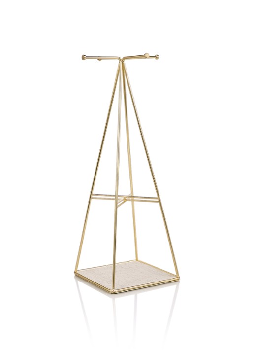 Umbra Prisma sieradenhanger 36 cm - voorkant goud