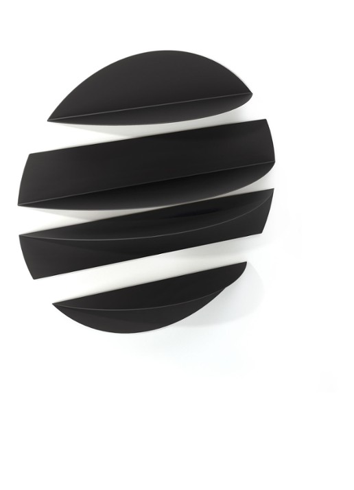 Umbra Solis wandplank set van 4  - detail 6 zwart