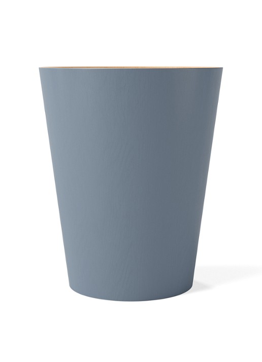 Umbra Woodrow prullenbak 7,5 liter - detail 3 blauwgrijs