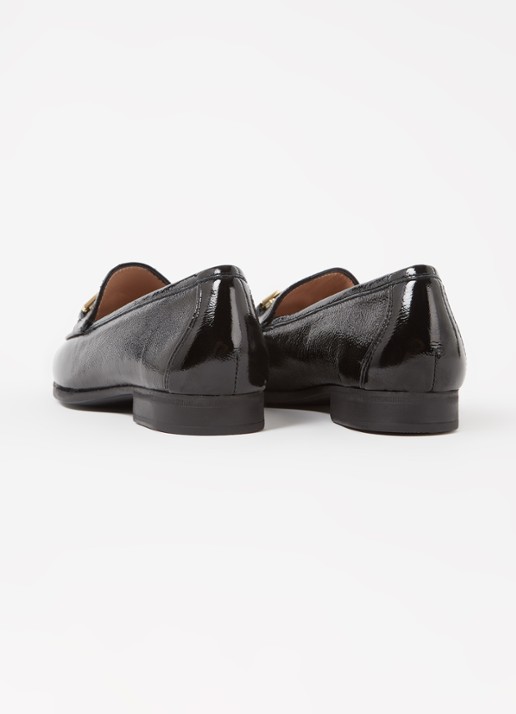 Unisa Daimiel loafer van lakleer - detail 4 zwart