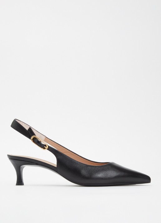 Unisa Ibon slingback van leer