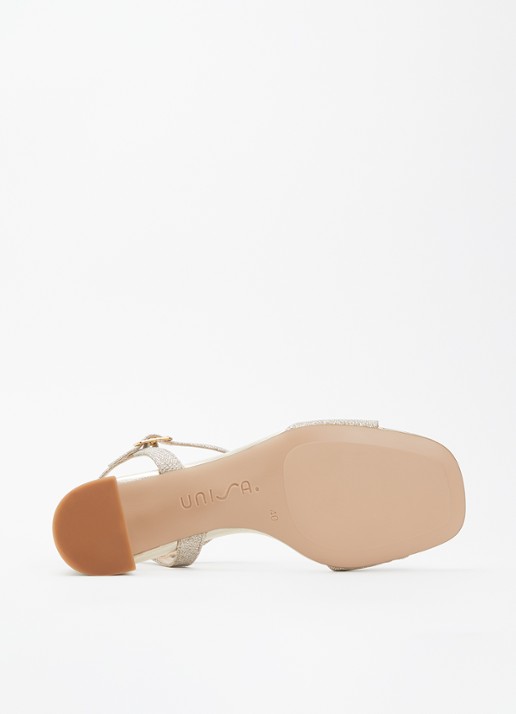 Unisa Moraty sandalette met glitter - detail 6 zilver