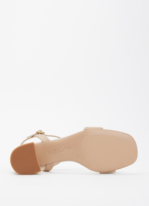 Unisa Sandalette van suède - detail 3 beige