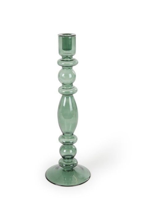 Urban Nature Culture Aesthetic kandelaar 40 cm - voorkant groen