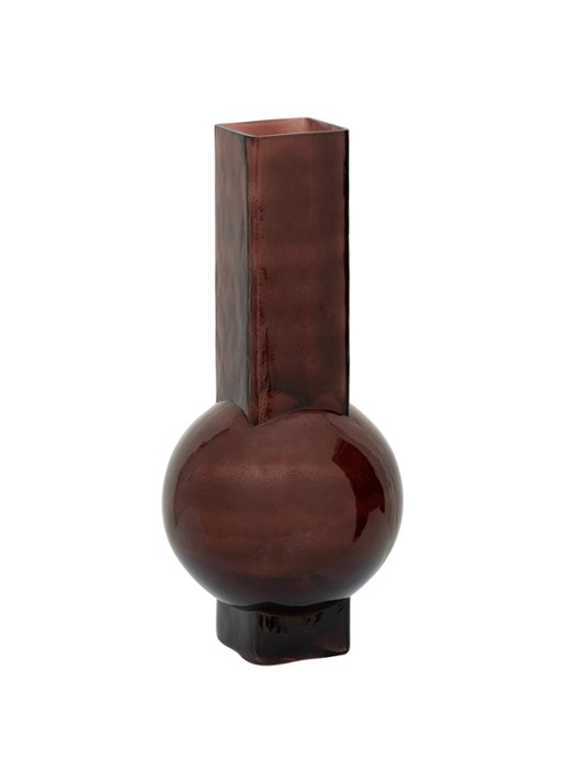 Urban Nature Culture Eve vaas 36,5 cm - detail 3 aubergine