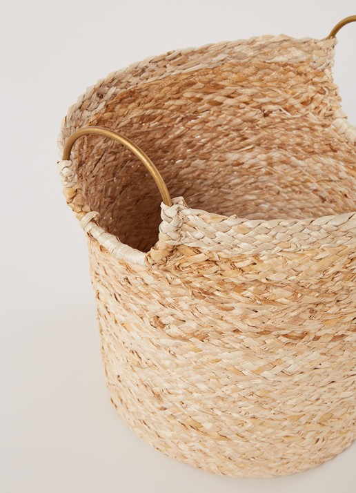 Urban Nature Culture Fadia Banana opbergmand 25 cm  - detail 3 beige