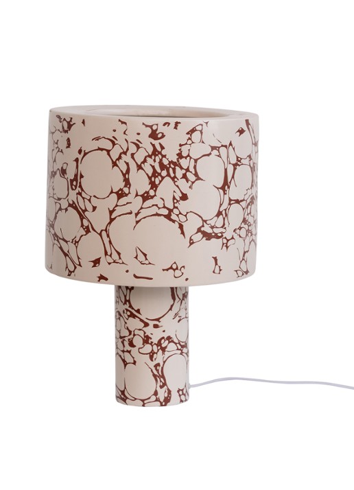 Urban Nature Culture Fluido tafellamp 38 x Ø28 cm - detail 4 creme