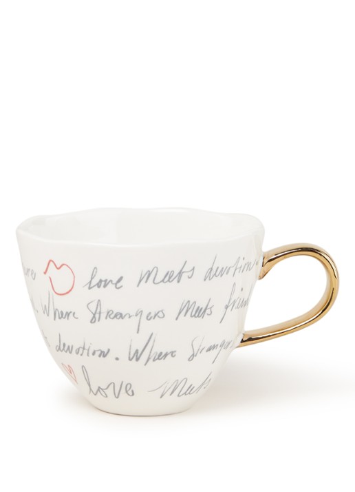 Urban Nature Culture Good Morning mok 35 cl  - voorkant 3 gebroken wit