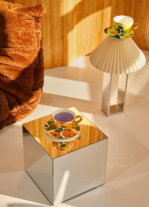 Urban Nature Culture Good Morning ontbijtbord 17 cm - voorkant 2 orange