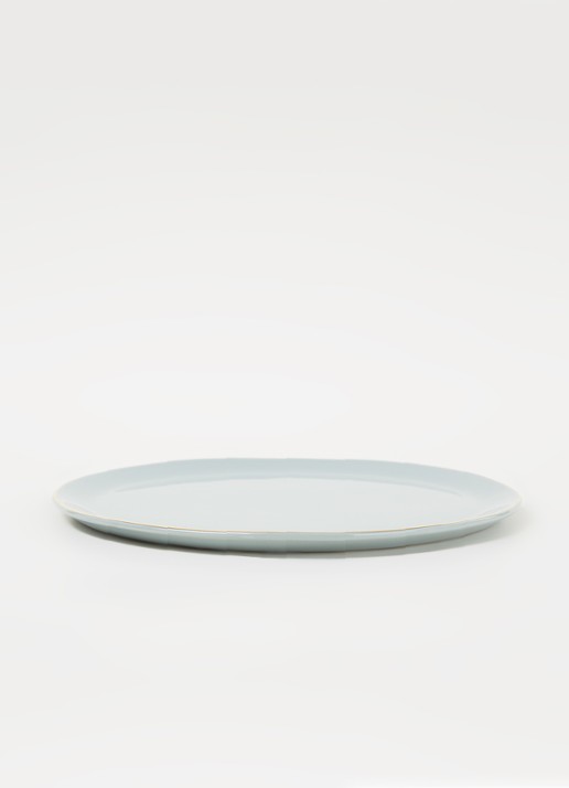 Urban Nature Culture Good Morning ontbijtbord 22,8 cm - voorkant 2 lichtblauw