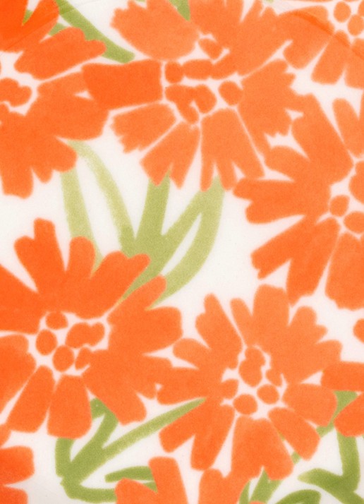 Urban Nature Culture Good Morning Palesa gebaksbordje Ø12 cm set van 2 - detail 4 orange