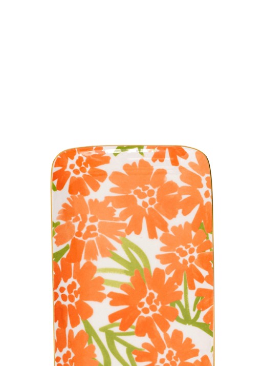 Urban Nature Culture Good Morning Palesa taartplateau 14 x 31 cm - achterkant 3 orange